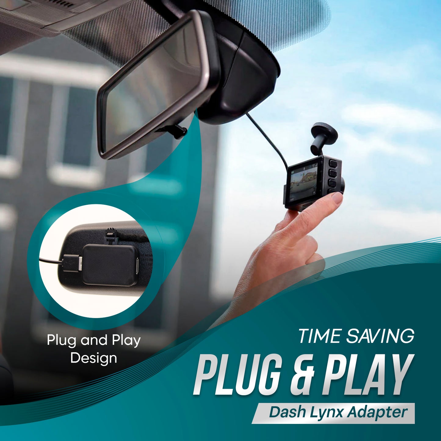 Dash Lynx Dash Camera power supply Plug-and-Play Ford 2021+ Bronco
