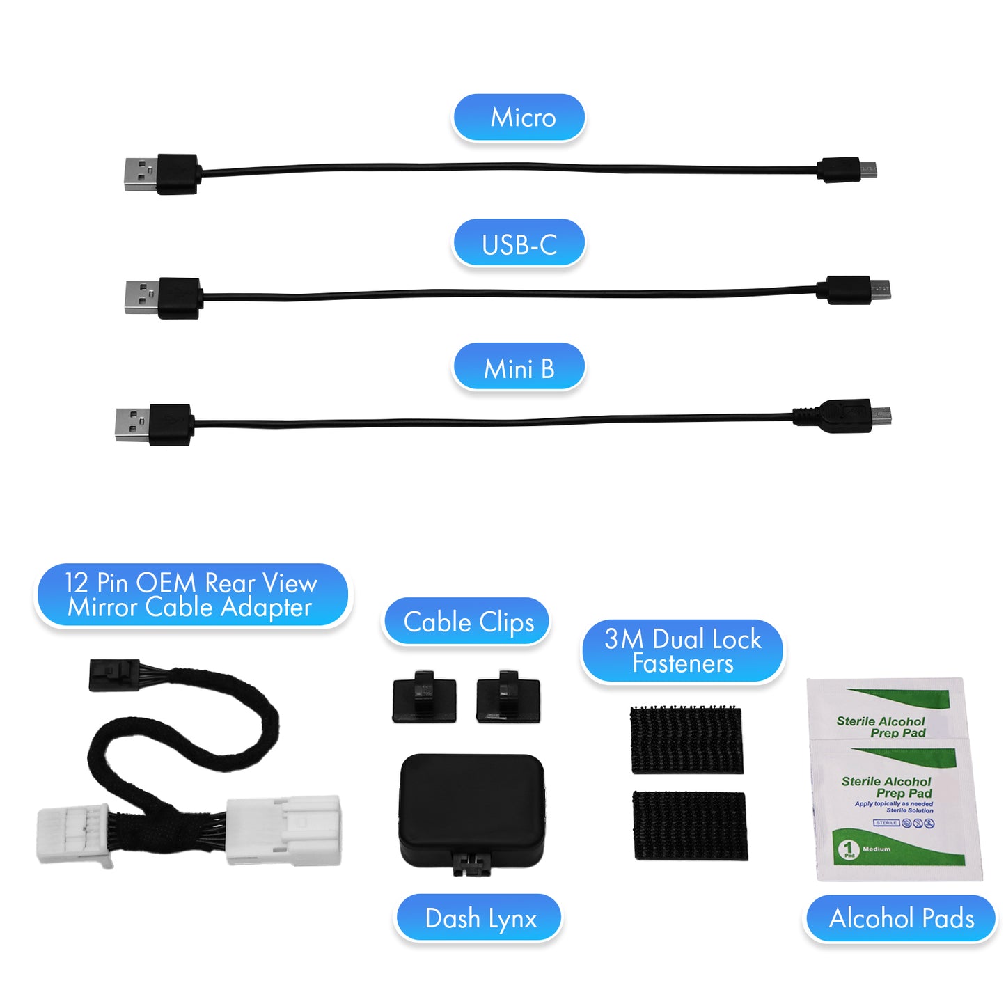 Dash Lynx Dash Camera power supply Plug-and-Play for 2018-2021 Toyota Tundra